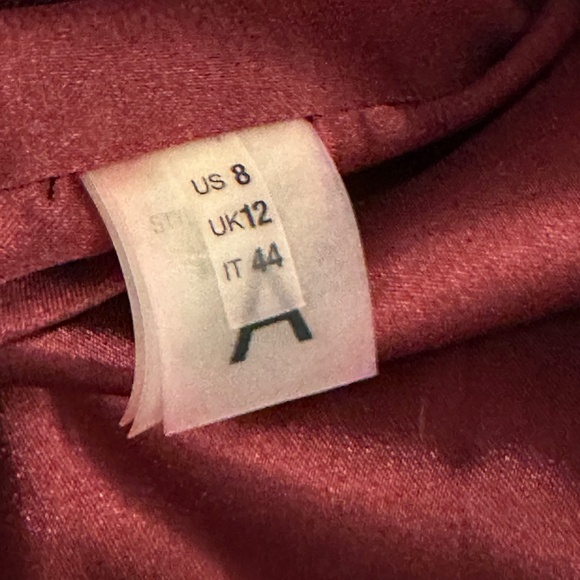 Tahari Burgundy Sheath Dress – Size 8 - Picture 4 of 6